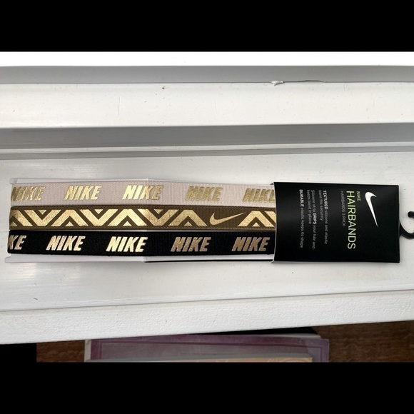 NIKE HAIRBANDS 3 PACK - Picture 2 of 2